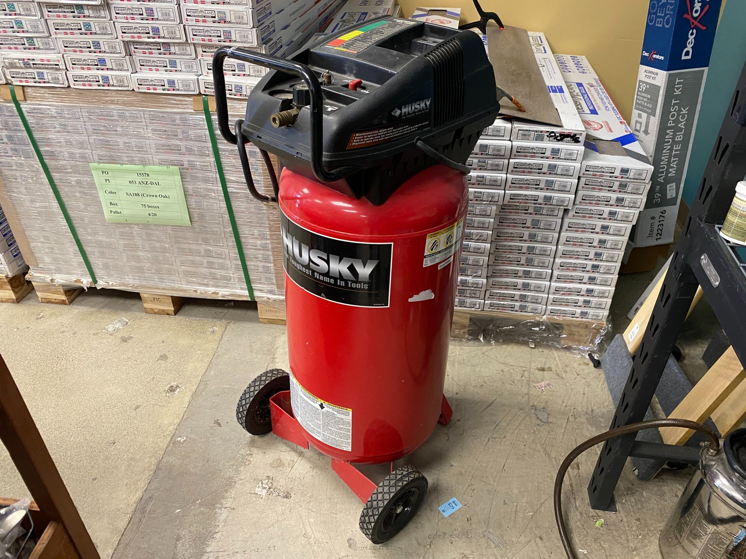 HUSKY Air Compressor Model #WL660900AJ