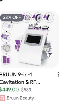 Cavitation machine