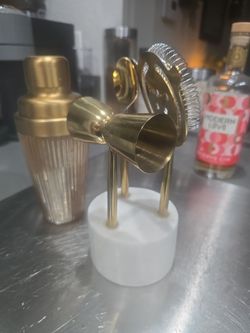 Bar mixer set GOLD