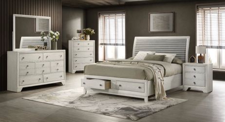 Warehouse liquidation sale. Olivia queen bedroom set only $499. Easy finance option. Same-day delivery.