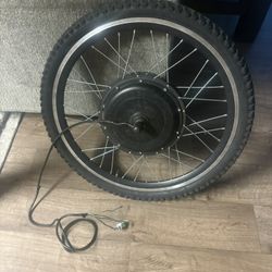 E-bike Hub Motor 48v. Goes 35+mph 