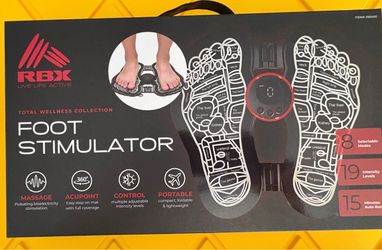 RBX Foot Stimulator – EMS Electric Foot Massager Mat (New in Box)