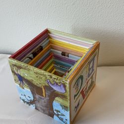 Vintage Disney Winnie the Pooh Alphabet & Number Wooden Blocks (Missing 1)