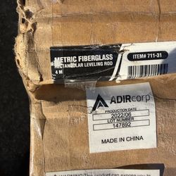 Leveling rod