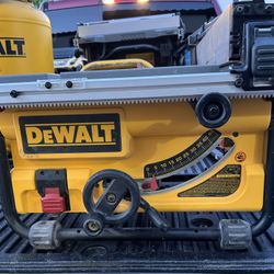 DEWALT DWE7480 Table Saw, BLADE 10in, 120 V, 15 Amp