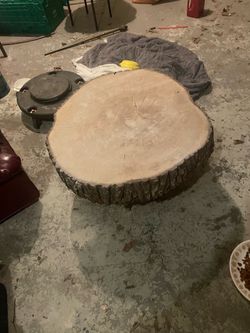 Live edge table