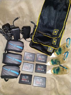 *Dhama Sport Body temperature Cooling  adjustable  pressure point wrist bands Gear Bundle with Batteries and all Accessories