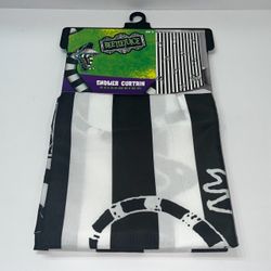 Beetlejuice Shower Curtain