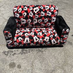 Mickey Mouse kids loveseat