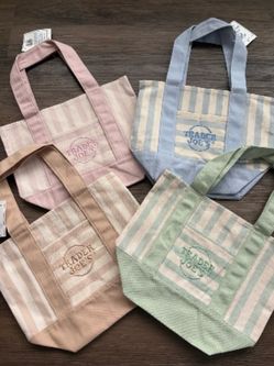Trader Joe’s new mini totes (2 sets)