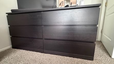IKEA MALM Queen Bedroom Set - NO MATTRESS, Headboard, Dresser, Nightstand & Desk $200