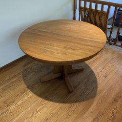 Solid Oak Dining Table