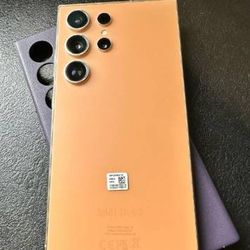 Samsung Galaxy s24 Ultra exclusive color orange factory unlocked