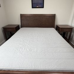 Queen mattress- IKEA  (Spring Unit) – Clean, Low Use, Great Condition – $100