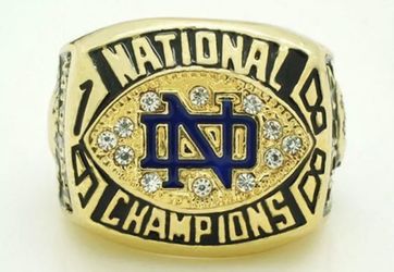 Notre Dame championship ring