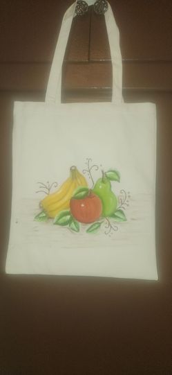 Bolsas pintadas a mano