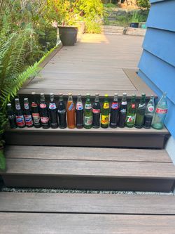 Vintage bottle collection
