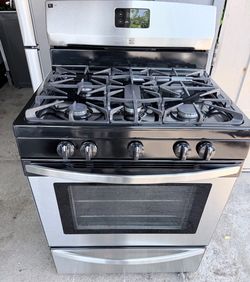 🔥 Kenmore Stainless Steel Gas Stove – Excellent Condition! 🔥