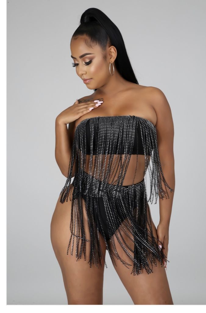 Fringe bikini
