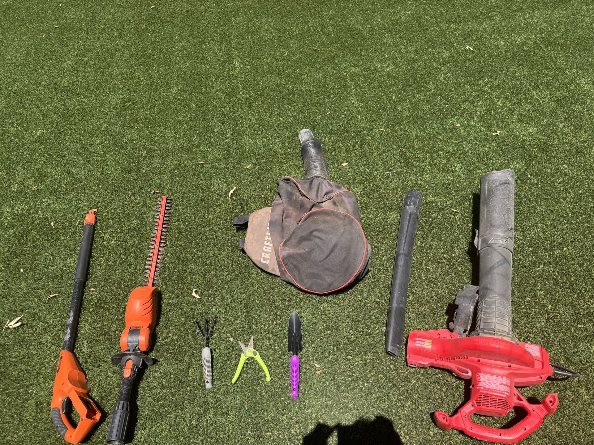 Yard tools(leaf blower, wood cutter and others)