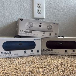 3 Jambar wireless speakers