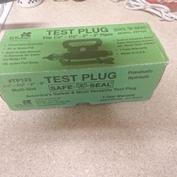 SAFE-T SEAL PNEUMATIC/HYDRAULIC TEST PLUG  $35. FIRM PRICE