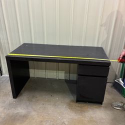 Two Black Desks 