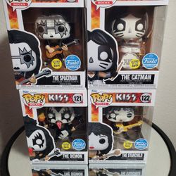 BRAND NEW GLOW IN THE DARK KISS COMBO FUNKOS