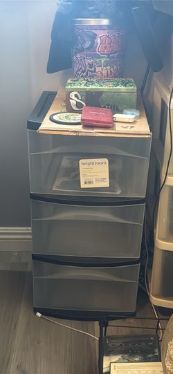 Three drawer cart