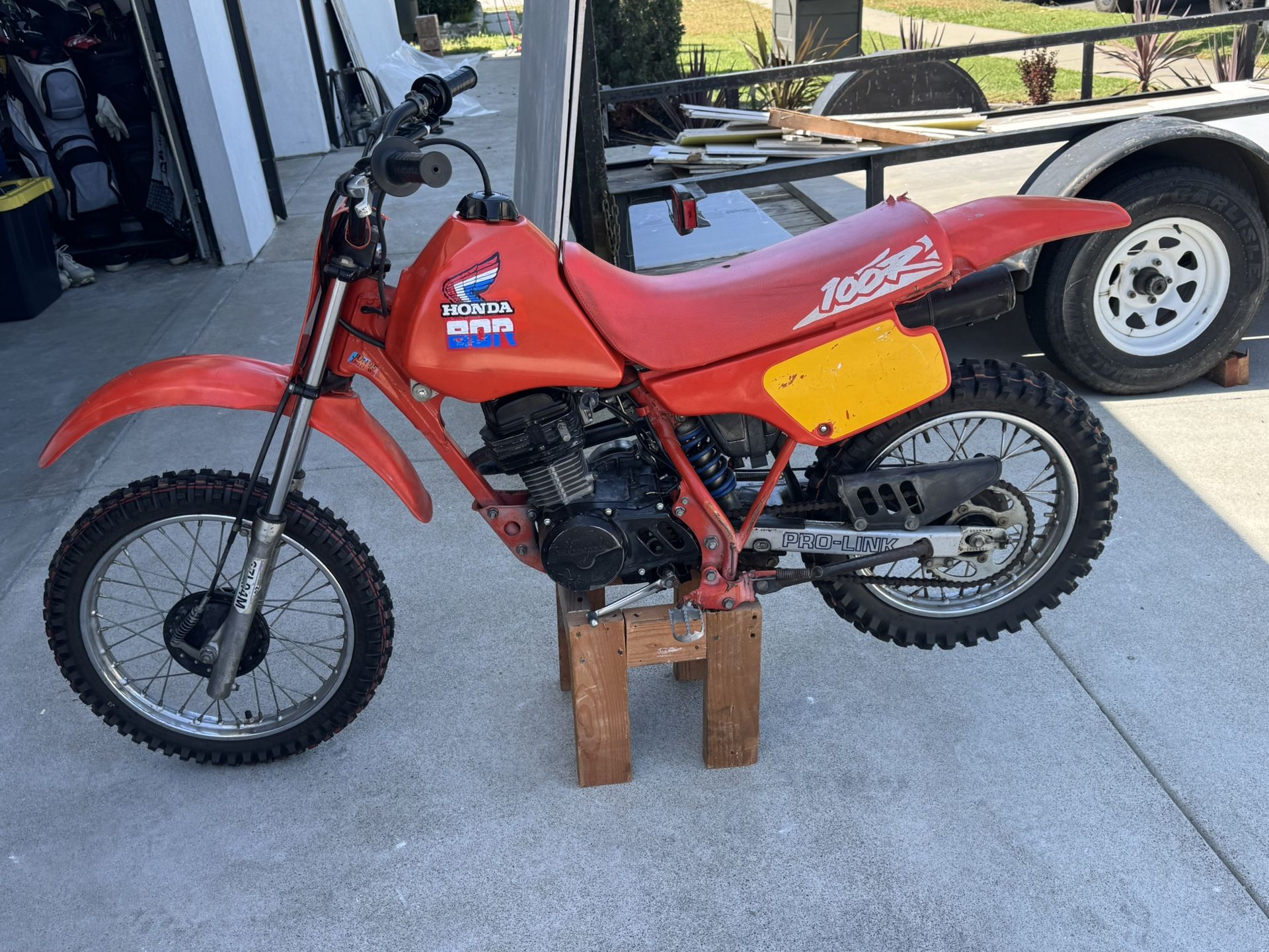 1986 Honda Xr80r