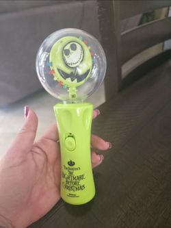 Nightmare Before Christmas Jack Skelington Light-Up Spinner