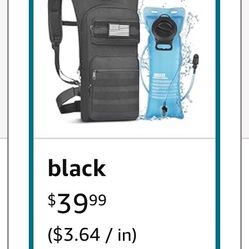 Hydration Water Backpack