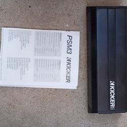 Kicker PSM3  Amp 
