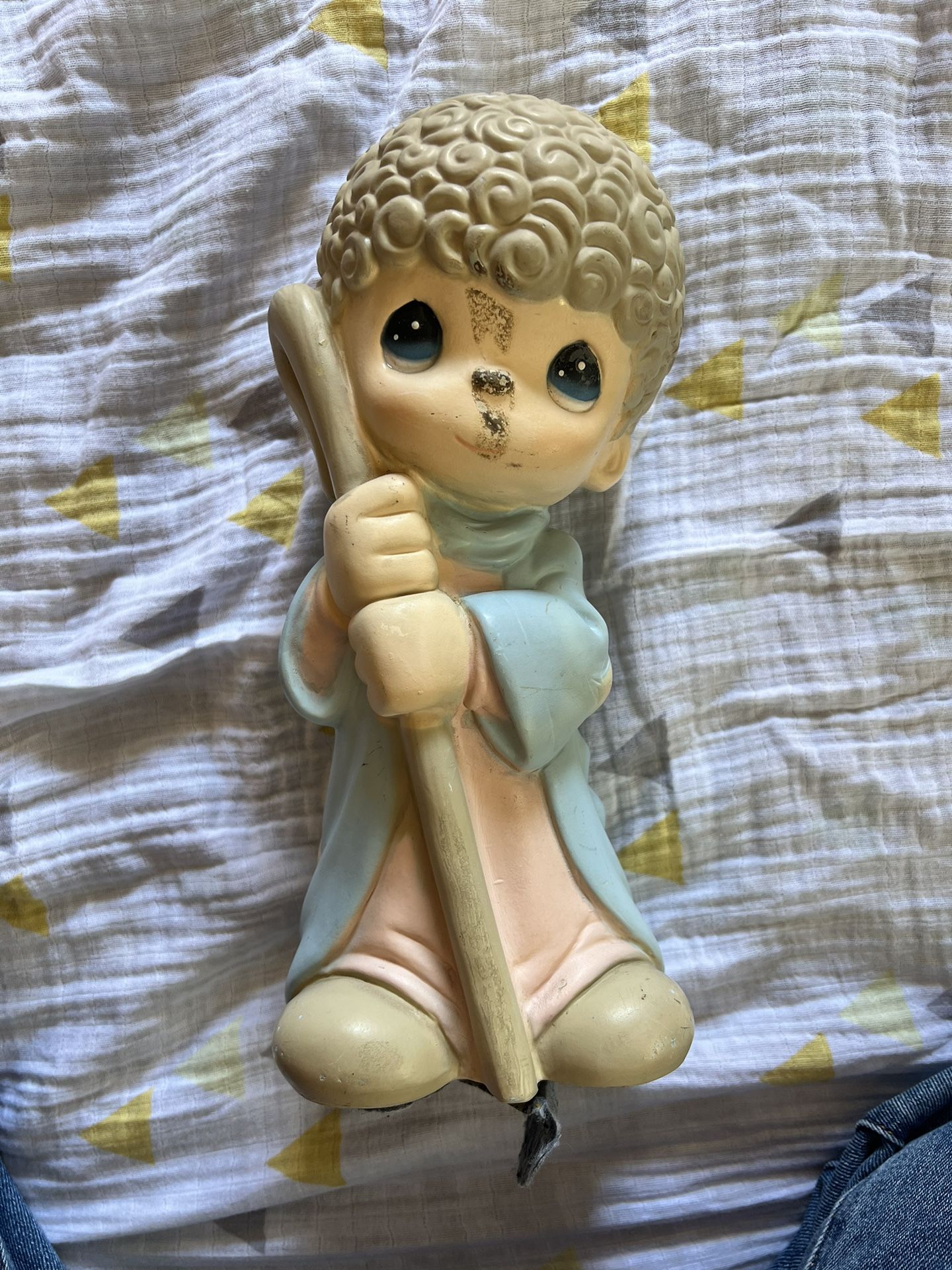 Vintage Joseph Precious Moments 2716 Nativity 12" Figurine Universal Statuary
