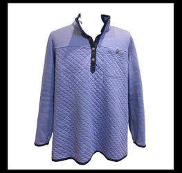 L.L.Bean Quilted Pull Over