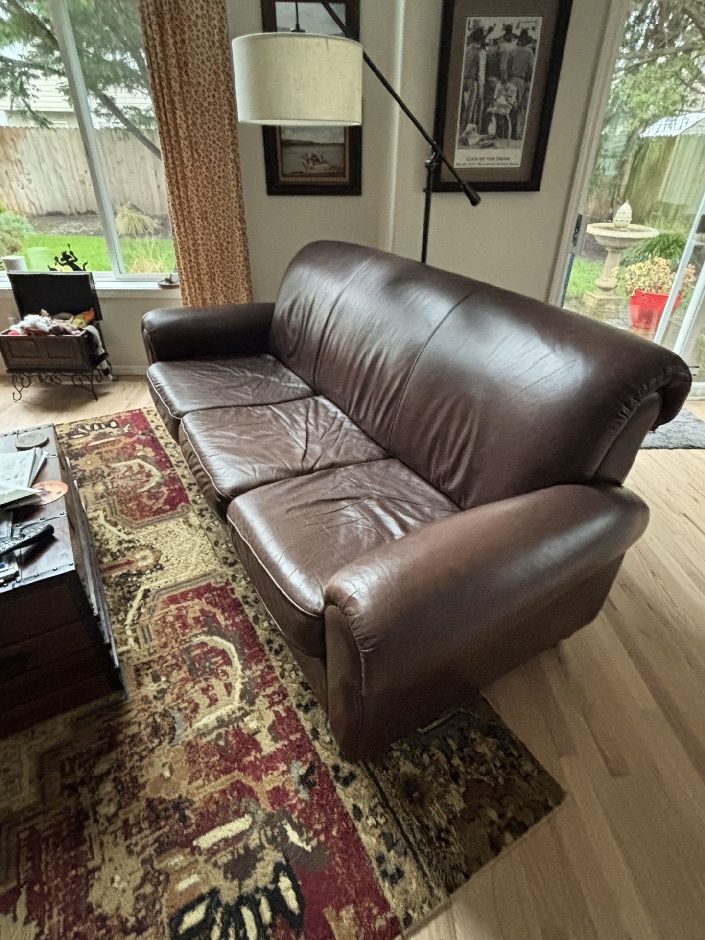 Leather Couch