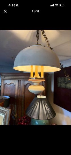 Vintage dome ceiling light