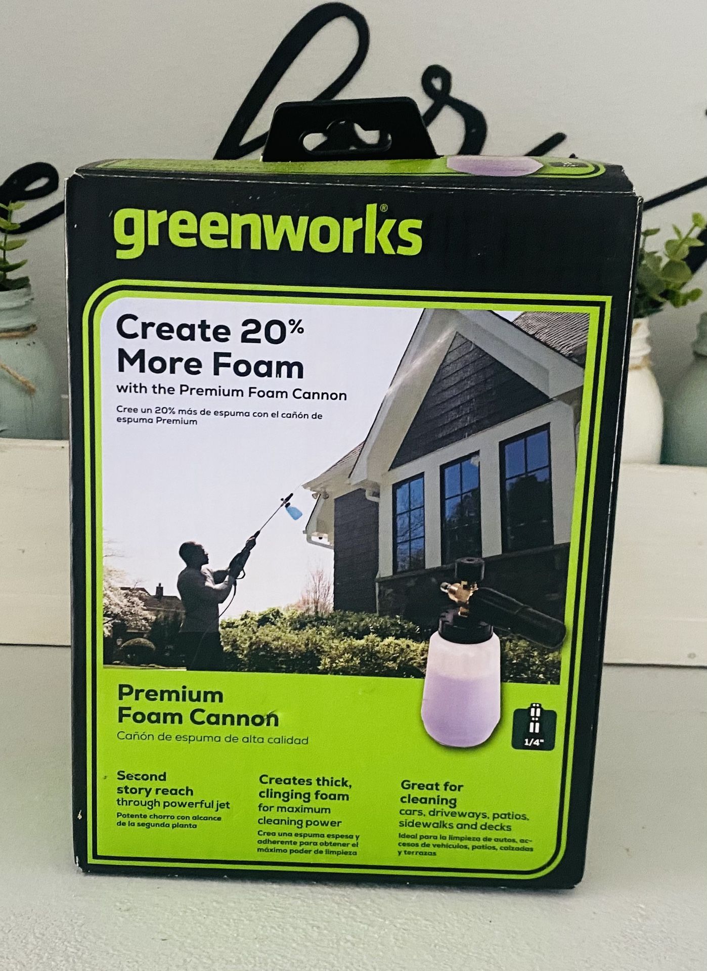 Green Works Premium Foam Cannon