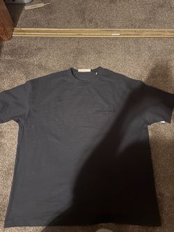 Essentials black tee size XL
