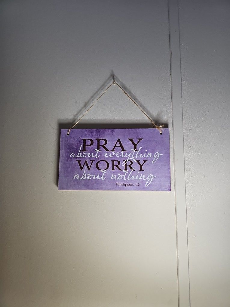 hanging sign