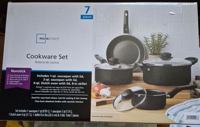 New pots and pans