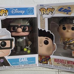 Funko Pop Disney Up. Carl and Russell 