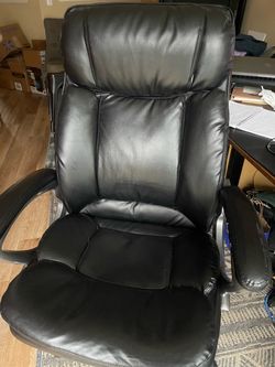 Leather office chair