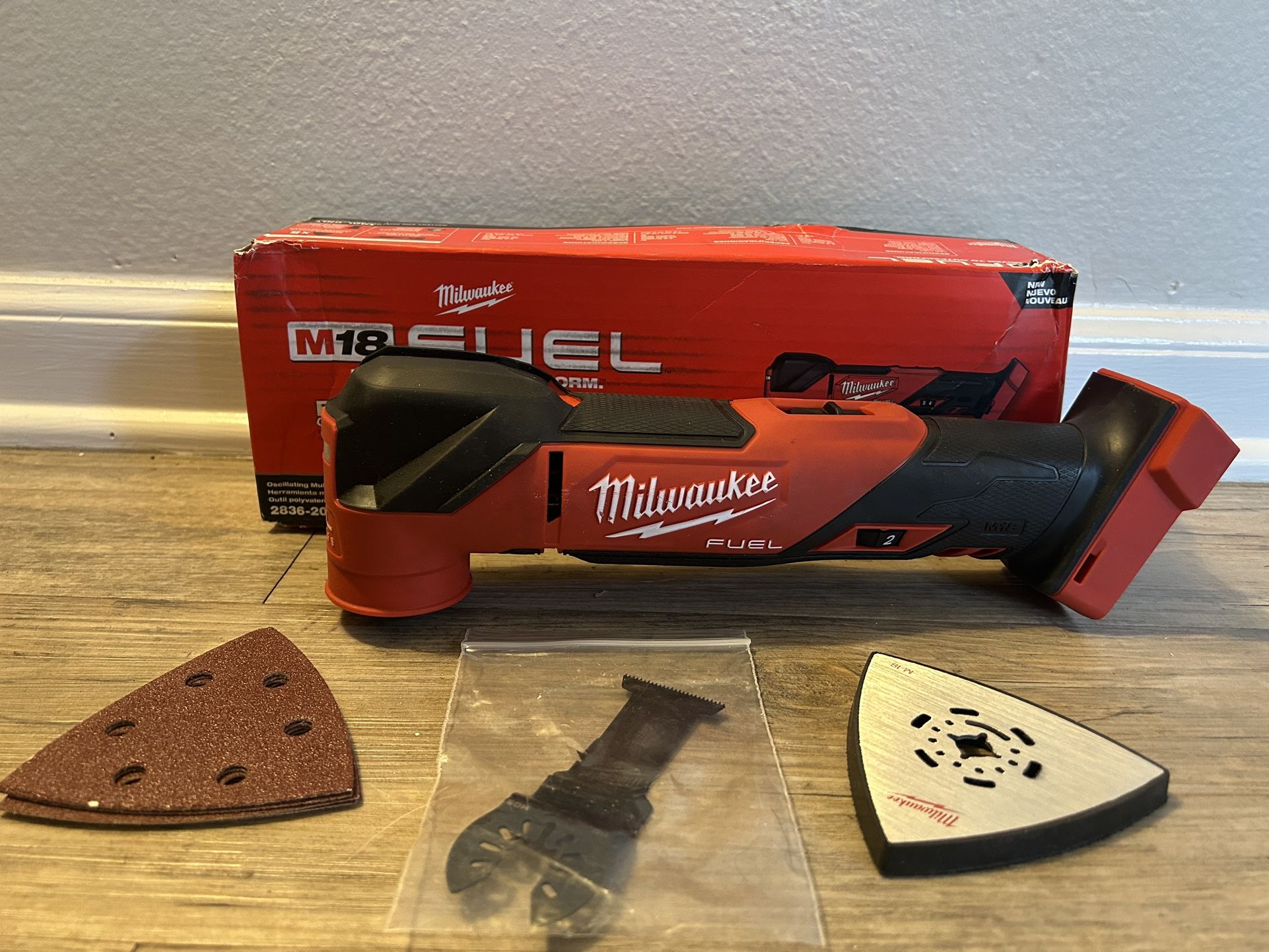 Milwaukee M18 FUEL 18V Lithium-Ion Cordless Brushless Oscillating Multi-Tool (Tool-Only)