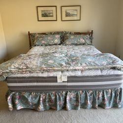 King Bed And Headboard