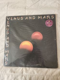 Wings: Venus and Mars Vintage Vinyl Record