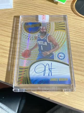 James Harden Revolution Autograph A-JHP Basketball 2023-24 Panini sealed 76ers Card