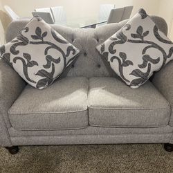 2 hardly used couches