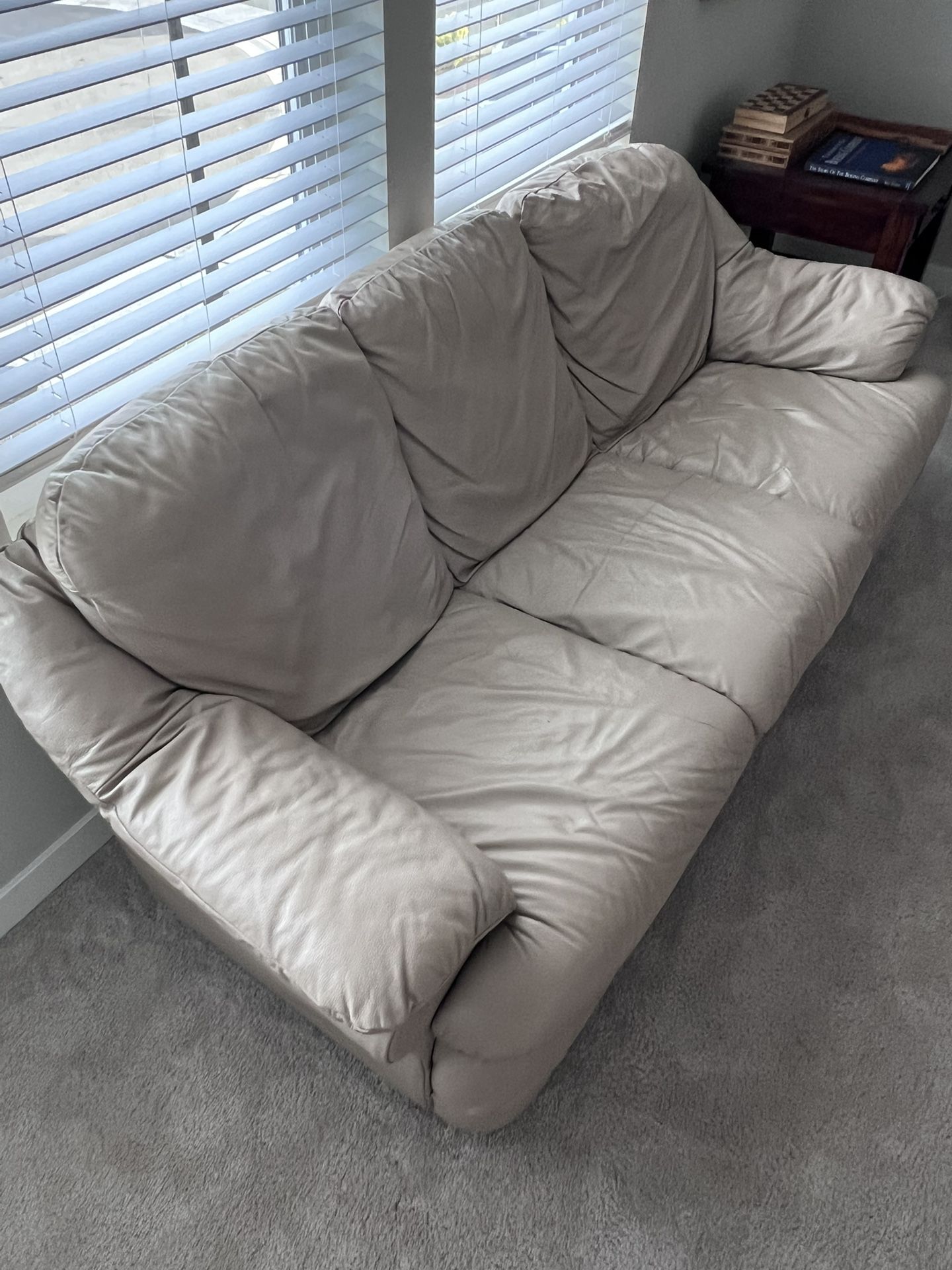 3 Piece Leather Sofa Set