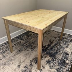 IKEA Table And Chairs Set Of 4 